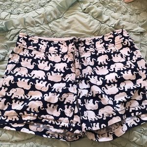 Lilly Pulitzer elephant shorts